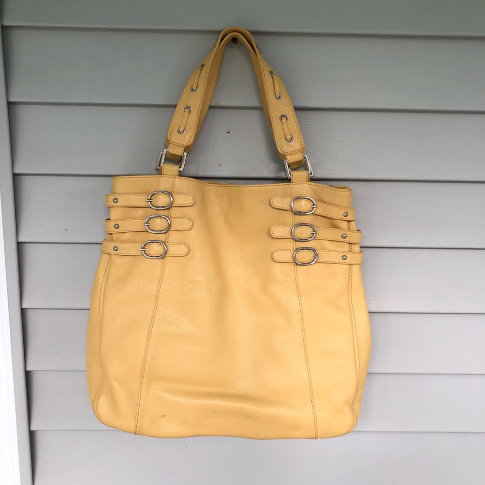 YELLOW KENNETH COLE PURSE